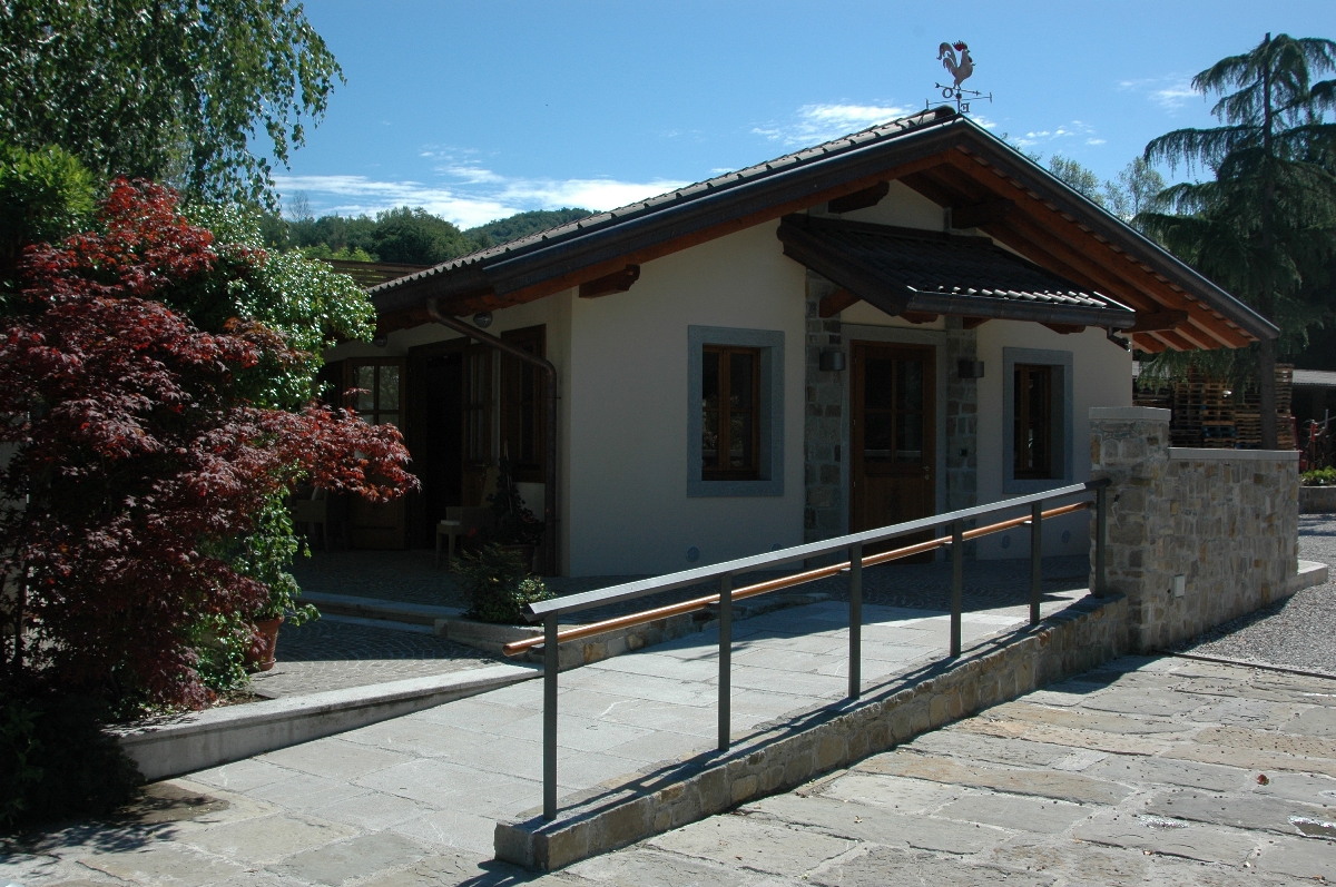La sala degustazioni